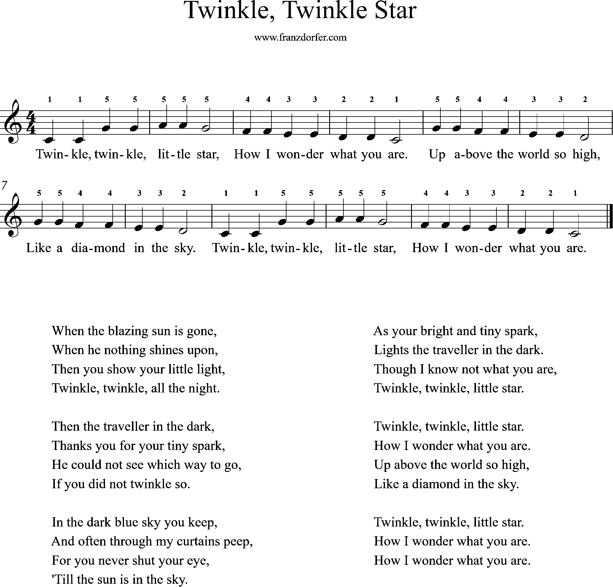 Twinkle Twinkle Star